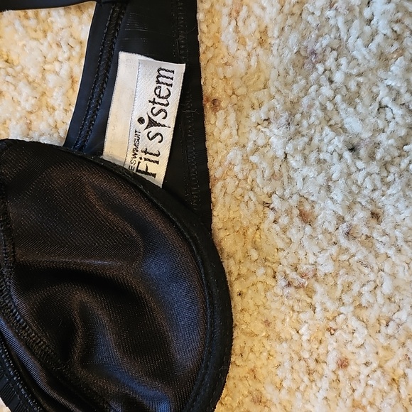 Fit System Ribbed Black High Rise Bikini - Picture 5 of 7